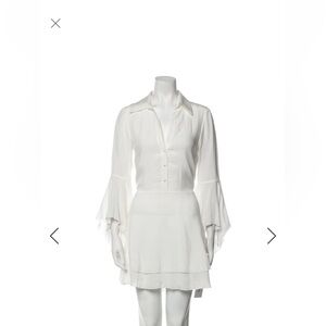 Alice + Olivia Ivory Blouse with Classic Label